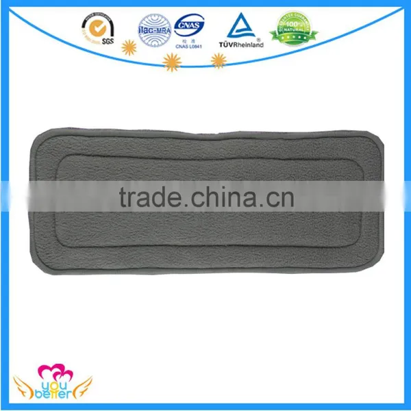 Bamboo Charcoal Diaper Insert 5Layers Charcoal photo-2