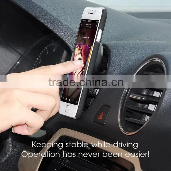 Mobile Phone Car Mount Air Vent Magnetic Universal Holder for IPhone 6 Plus for Samsung S6 photo-6