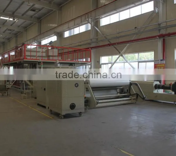 Non-asphalt High Polymer Self Adhesive Waterproof Membrane Coating Making Machine photo-2