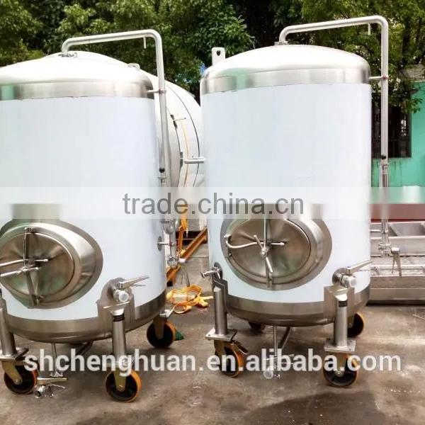Stainless Steel Fermentation Tank With Universal Wheel photo-2
