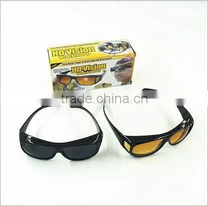 Sun Glass HD Vison Sunglass Black or Yellow Women Polarized Sunglasses photo-2