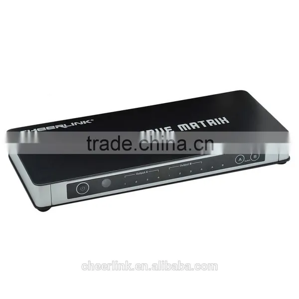 HDMI V1.3a Hdmi Matrix 4x2 Full hd 1080p/Remote Control via Rs232 /black photo-2