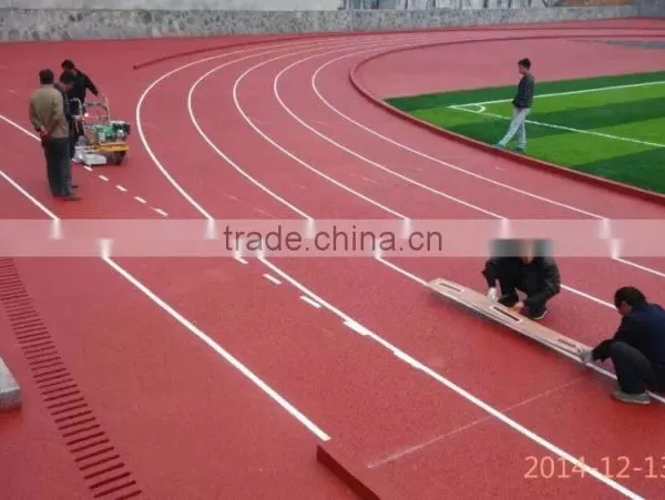 Prefabricated Run Way Rubber Athletic Track,rubber Running Track,plastic Rubber Track photo-2