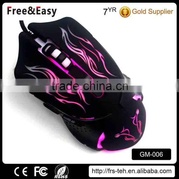 The Beautifull 6 Buttons USB Gaming Mouse With Glittery LED photo-2