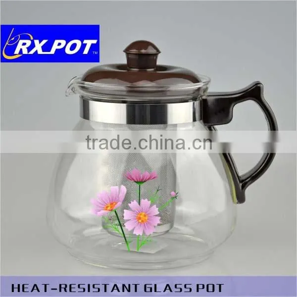 High Quality Heat-resistant Glass Tea Pot Sets With Different Designs/sizes/volumes photo-4