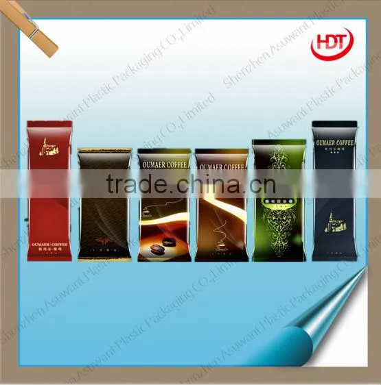 Hot Seller Packaging Back Centre Sealed Bag Pouch for Coffee