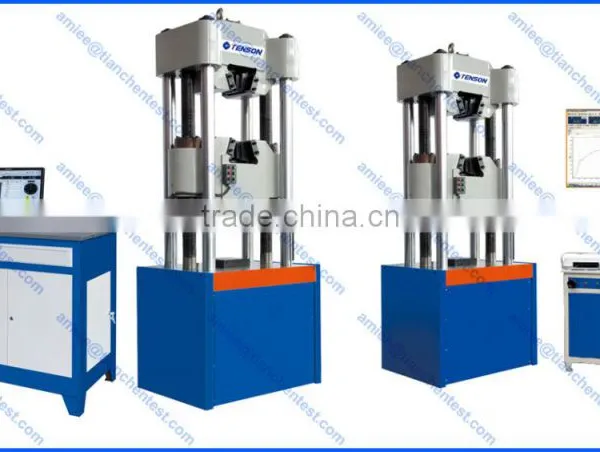 Deformed Steel Bar Tension Compression Bending Testing Machine 2000kN Computerized Electro-hydraulic photo-5