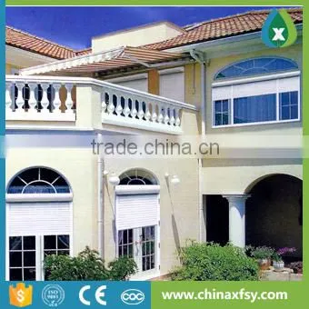 Aluminum Outdoor Rolling Electric Window Shutters Exterior