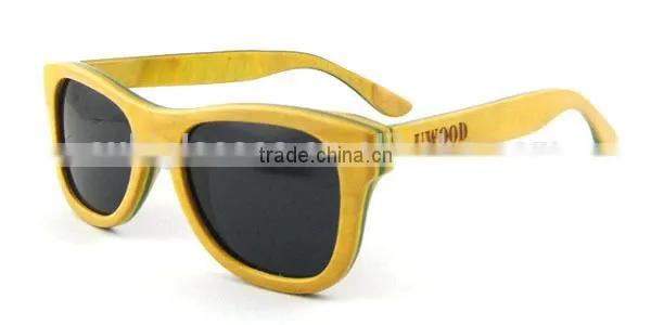 Engraving Logo Cheap Wooden Men Sunglasses photo-6