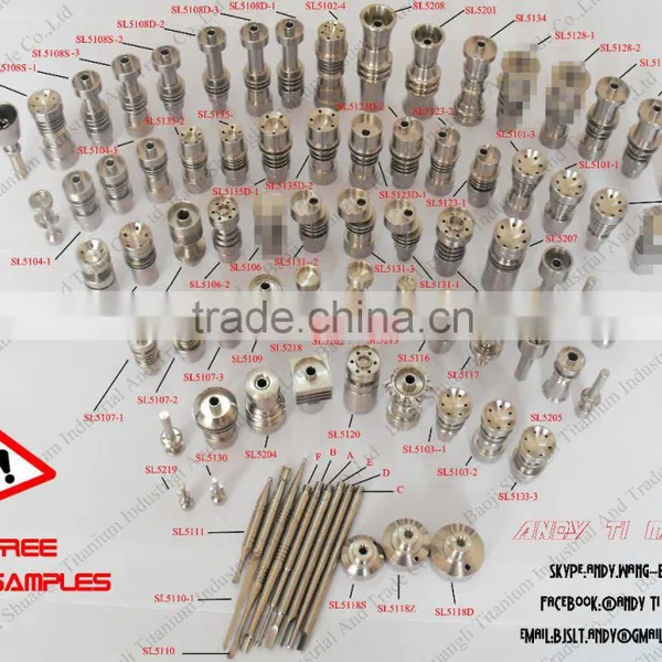 14mm Male Titanium Domeless Nail photo-2