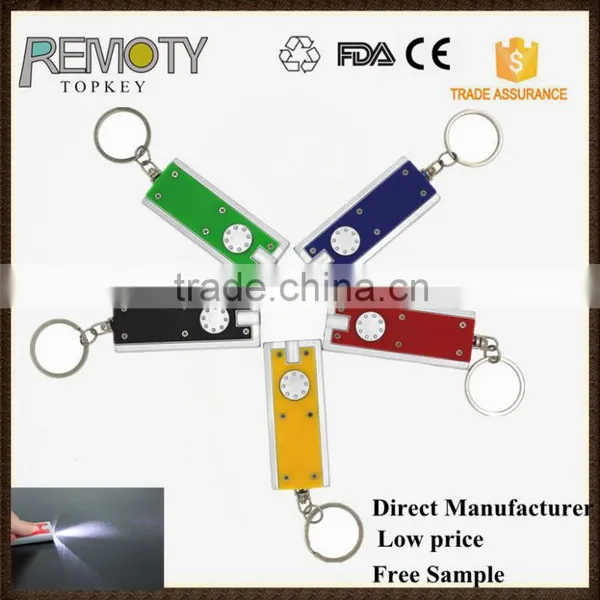 Wholesalel New Products ABS Led Light Key Tag photo-2