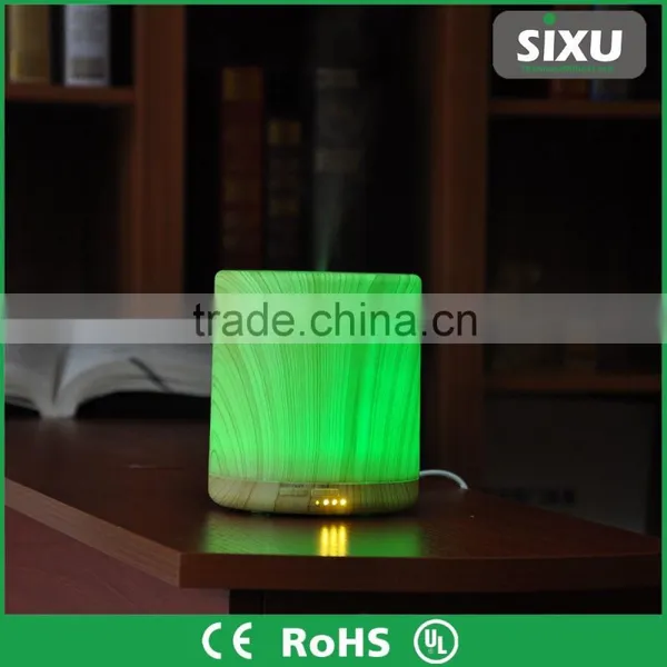 Best Selling 400ml Essential Oil Wood Mini Steam Humidifier Aroma Diffuser photo-6