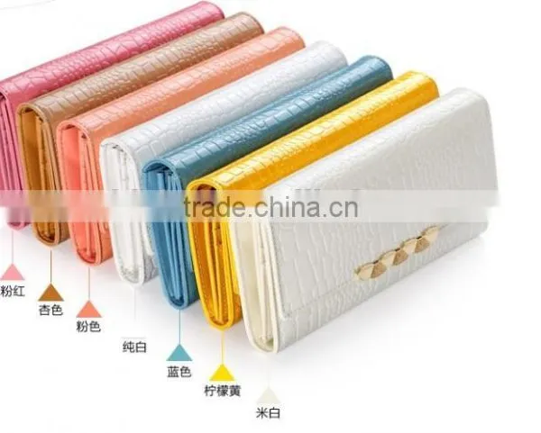 2016 Hot Selling Custom Genuineleather Wallet Leather Women Wallet photo-2