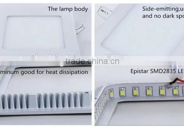 China 100-240V AC Panel Led Light 12w Led Commercial Lighting for Office photo-3
