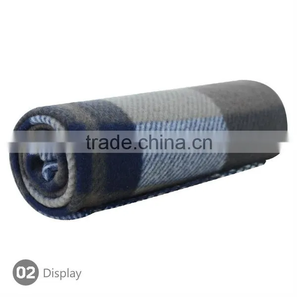 Sightly Promotion Striated Figure Printed Polar Fleece Blanket photo-3