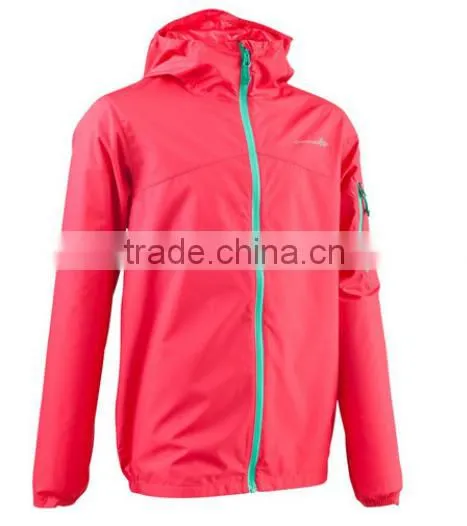 Boys & Girls Unisex Outwear Suntan-proof Wear UV-protection Wear Breathable Windbreaker Red