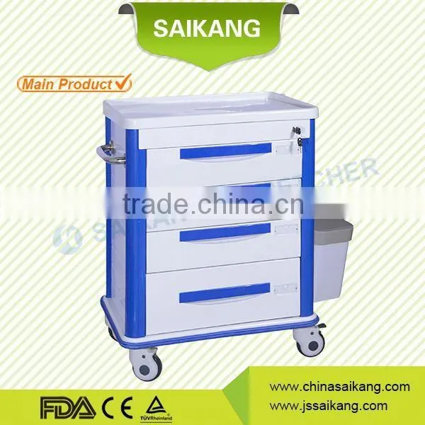 ISO9001&13485 Certification Cheap Economic Hospital Hand Trolley