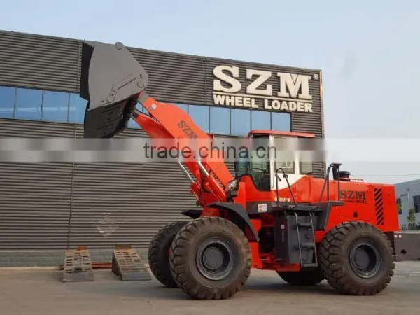 4500m Higher Dumping Height SZM 958L Wheel Loader With CE photo-4