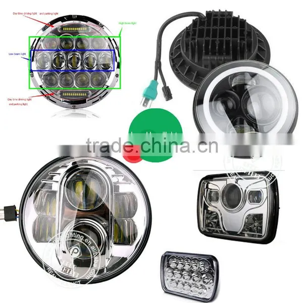 New Products LED Lamp Type DOT 7 Round Led Headlight photo-3