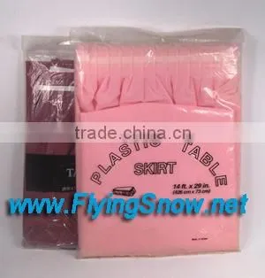 Plastic Table Skirt,table Skirt,table Skirt,29"x14'