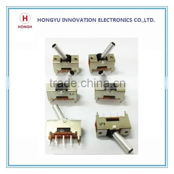 6pins 2p2t DC 50V 0.3A toggle switch