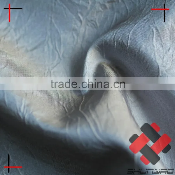 Nylon Polyester Chameleon Fabric np Taffeta Crushed photo-2