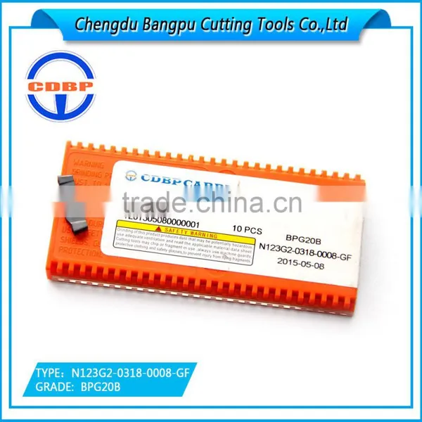 Grooving&Parting Turning Inserts Tool N123G2-0318-0008-GF BPG20B photo-5