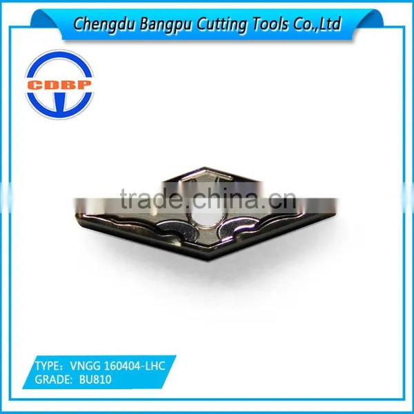 Carbide Turning Insert VNGG160404-LHC BU810 for Aluminum Finishing photo-4