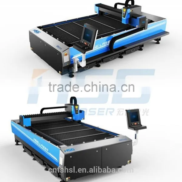 New Design HS-M3015C Steel Sheet Metal Fiber Laser Cutting