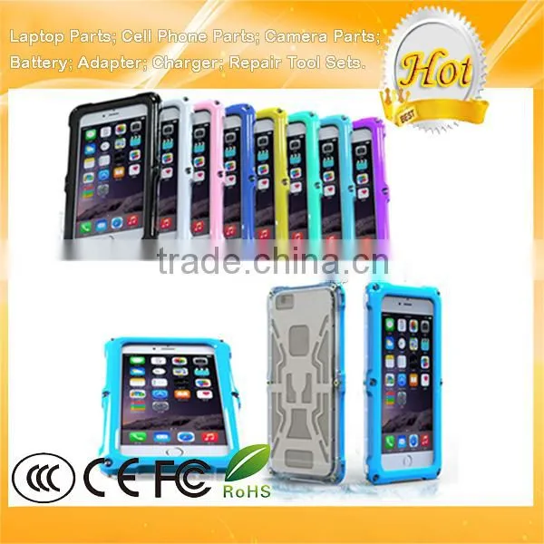 PEC TPU Silicone Mobile Waterproof Case for IPhone 6 6S With Screws photo-6