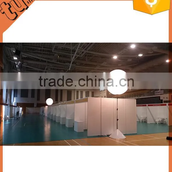 Hot Sell 1.5m Diameter Advertising Inflatable Trip Led Balloon With Printed Stand LED Balloon for Concert or Action or Party photo-2