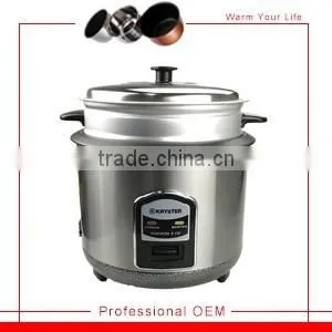 Whole Body Straight Stainless Steel Rice Cooker for UK Market photo-2
