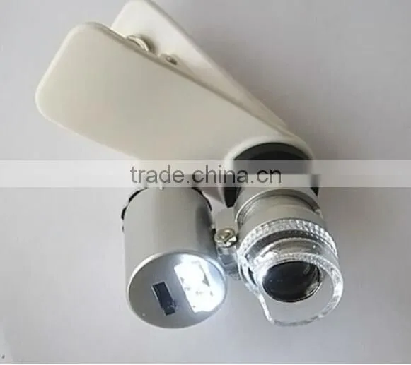 60X Pocket Mini Microscope Loupe / Phone Clip Microscope / Mobile Phone Microscope photo-3