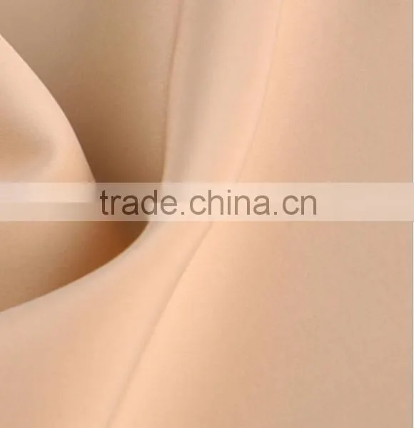 2015 Fashion Design Elegant Soft Womens Dress Polyester Silk Spandex Fabric Wholesale photo-2