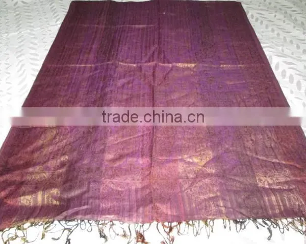 SILK & WOOL STOLE photo-6