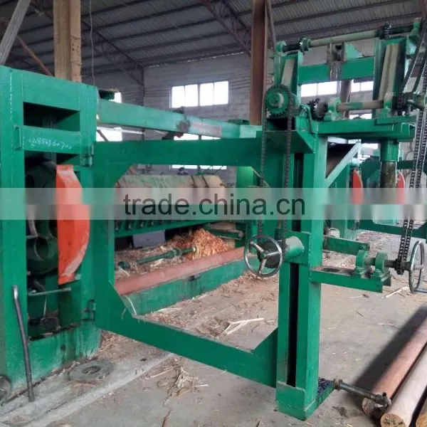 2ed Hand Log Peeling Machine 2 in 1 Log Peeler Cnc Controled Log Peeler photo-2
