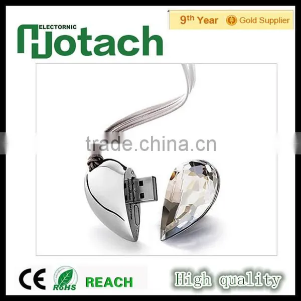 High Quality Wholesale 1GB~128GB 2.0 Crystal Actions hs Usb Flash Disk