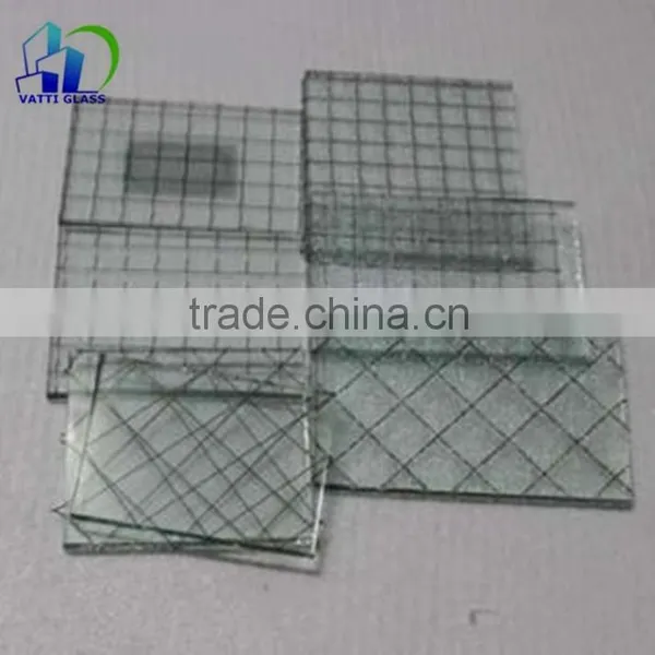 Round Clear and Colored Safety Wired Glass Pattern Wired Glass photo-5