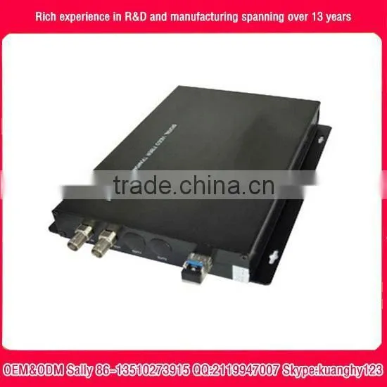16 Channel Unidirectional HD-SDI 3G-SDI/HDMI/VGI Over Fiber Optic Video Converter Transmitter and Receiver Set photo-4