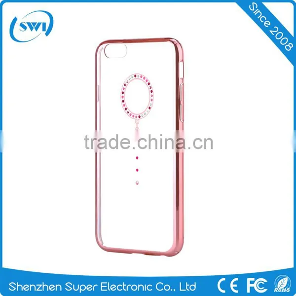 Elegant Design Real Diomand Element Bling Bling Electropalting Hard PC Cover Case for IPhone 6/6s Plus/7 photo-5