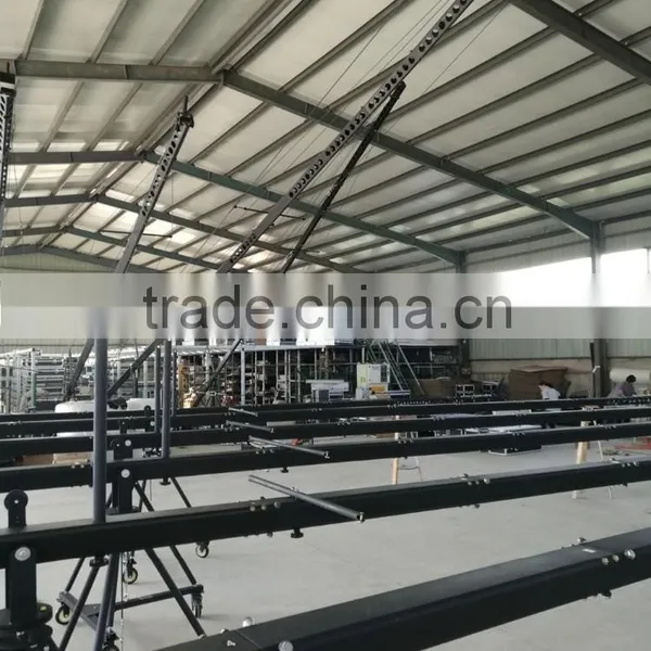 Professional 12m 2-axis Motorized Dutch Head Crane Video Camera Jimmy Jib Crane photo-2