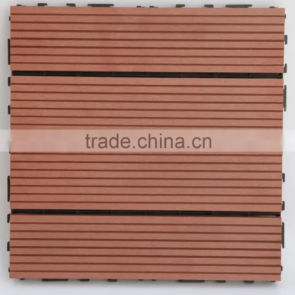 Eco and Easy to Install- Cheap Wpc Wood Plastic Composite Environmental Tiles From China! photo-3