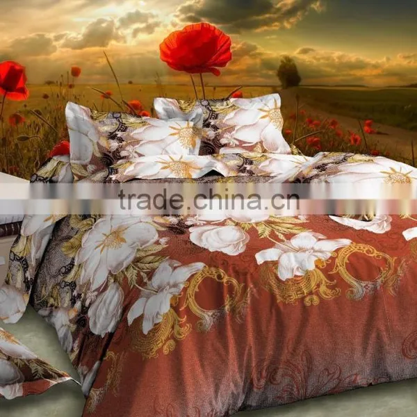 Brushed Printing Fabric for Bedsheet