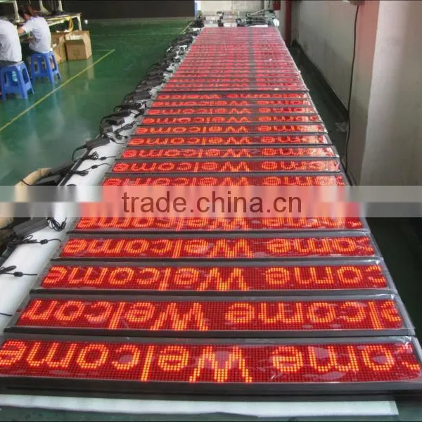 Sinoela Full Color Indoor Lights Led Message Board, Semi Outdoor LED Message Panel Multi Lines, Advertising Led Signs Display photo-2