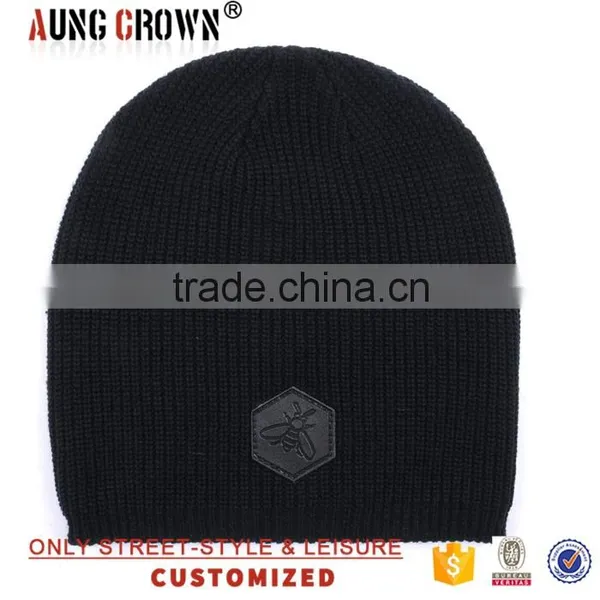 Acrylic Winter Beanie Hats/acrylic Beanie Adult Hat & Cap/100% Acrylic Beanie Hat Cap