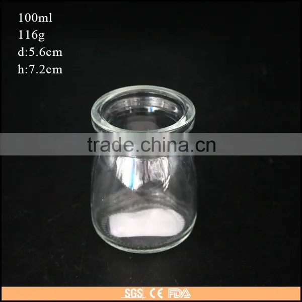 100ml 150ml Mini Glass Pudding Jar photo-3