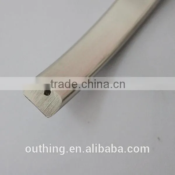 Manufacturing Durable Aluminum Alloy Bathroom and Furniture Cabinet Handle V photo-4