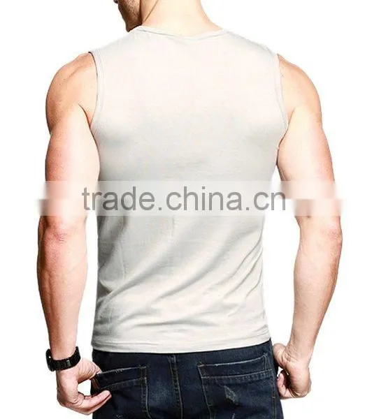 OEM Men's Slim Stretch Fit Basic Tank Top #151104148 photo-4