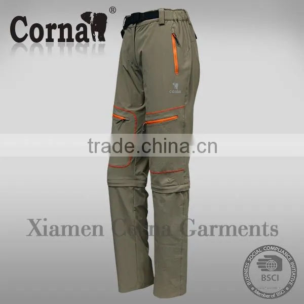 China Factory Supply Zip-off Sport Summer Sweat Pants photo-2