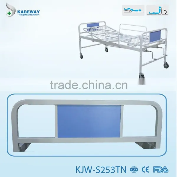 Cheaper Double Crank Hospital Stainless Steel Beds ce Apporved photo-3